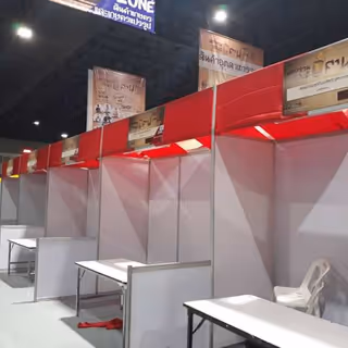 ผลงานบูธพาร์ทิชั่น หจก.ทูบี เรนทอล - 7