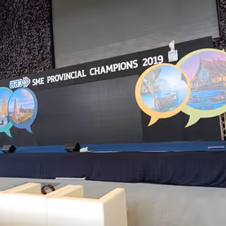 ผลงานบอร์ดนิทรรศการ หจก.ทูบี เรนทอล - 6